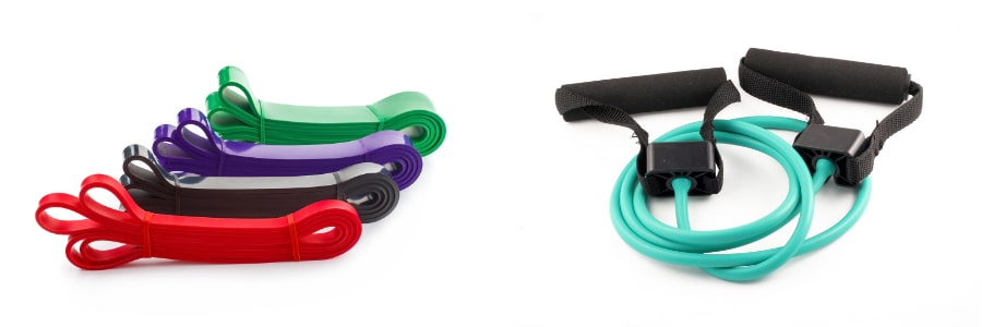 colorful elastic bands